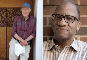 Professional photographs of Paul Hendrickson and Wil Haygood