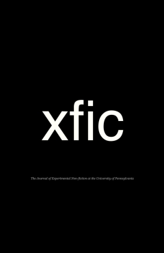 White text reading "xfic" on black background