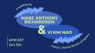 A READING BY MARC ANTHONY RICHARDSON AND VI KHI NAO