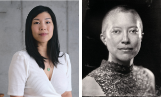 Author photos of Elysha Chang and Abbey Mei Otis
