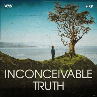 Cover art for Inconceivable Truth. A young boy stands beneath a tree looking out over a vast body of water