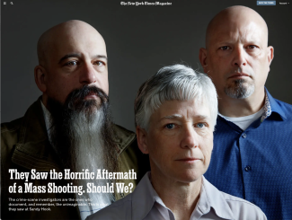 NYT article on Sandy Hook investigators by faculty member Jay Kirk